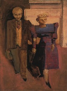 Untitled (man And Woman) — Mark Rothko