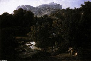Mountain Scene — Joseph Anton Koch, Romanticism