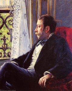 Portrait Of A Man — Gustave Caillebotte
