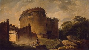 Tomb Of Cecilia Metella — Hubert Robert