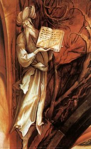 The Prophet Isaiah (detail From The Isenheim Altarpiece) — Matthias Grünewald