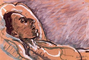The Dying Valentine Godé-darel — Ferdinand Hodler