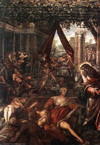 La Probatica Piscina — Jacopo Tintoretto, Baroque Drama