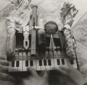 Nam June Paik's Prepared Toy Piano At His Exposition Of Music – Electronic Television, Galerie Parnass, Wuppertal, March 11 20, 1963 — George Maciunas