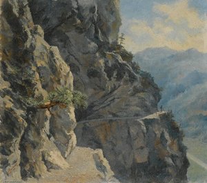 The Fürstensteig In Liechtenstein — Hans Gantner