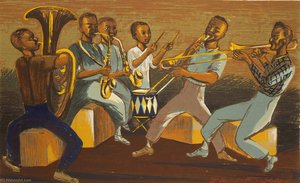 Harlem Musicians — Elizabeth Olds