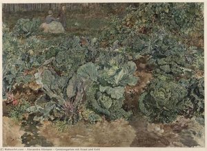 Gemüsegarten Mit Kraut Und Kohl — Alexander Altmann