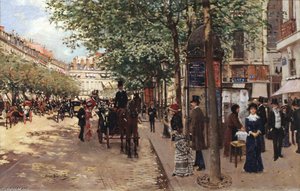 Paris Street Scene — Jean Georges Béraud