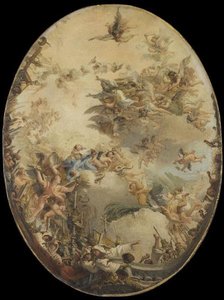 Le Triomphe De La Religion — Giandomenico Tiepolo, Rococo
