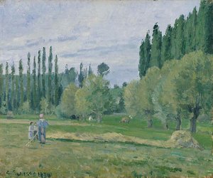 Haymaking — Camille Pissarro