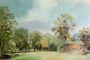 Landscape Painting Of Haugh Lane — Thomas Churchyard, Other