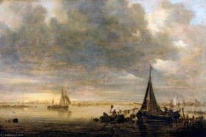 Paysage Fluvial — Jan Josephszoon Van Goyen