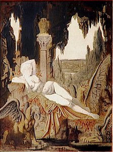 Fée Aux Griffons — Gustave Moreau