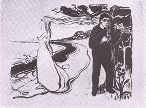 Separation — Edvard Munch, Expressionism