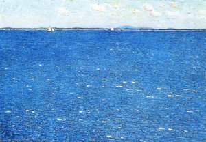 West Wind, Appledore — Frederick Childe Hassam, American Impressionism