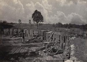 Rebel Works In Front Of Atlanta, No. 2 From The Album Photographic Views Of Sherman's Campaign — George Grey Barnard