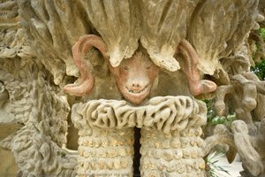 Minotaur (detail of the Ideal Palace)