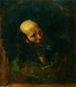 Head Of A Monk — William Etty