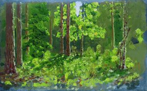 Forest — Arkhip Ivanovich Kuindzhi, Realism