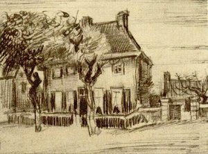 Vicarage At Nuenen — Vincent Willem Van Gogh, Post-impressionism