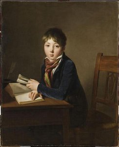 Portrait De Julien Boilly Enfant — Louis Léopold Boilly