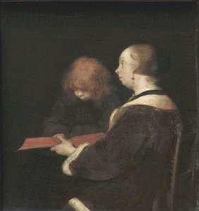 La Leçon De Lecture — Gerard Ter Borch