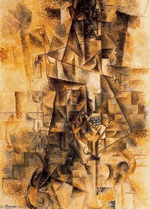 El Acordeonista — Pablo Picasso, Analytical Cubism