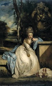 The Hon. Miss Monckton — Sir Joshua Reynolds
