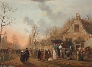 The Way Home After Church — Andries Vermeulen