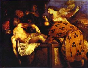 The Entombment — Titian