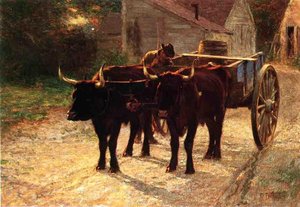 The Ox Cart — Edward Henry Potthast