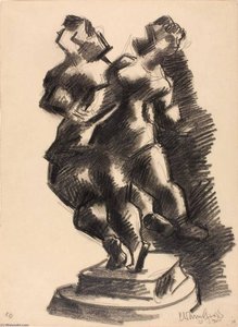 Dancing (study For Sculpture) — Chaim Gross