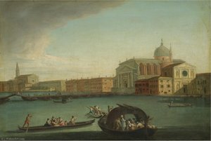 Venice, A View Of The Redentore In July — Johann Richter