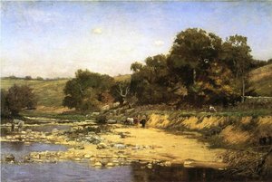 On The Muscatatuck — Theodore Clement Steele
