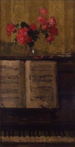 Flowers On A Piano — Ruskin Spear