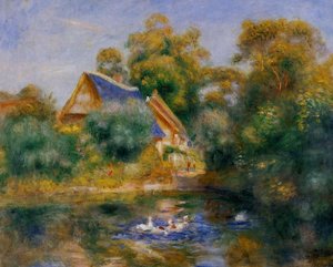 La Mere Aux Oies — Pierre-auguste Renoir