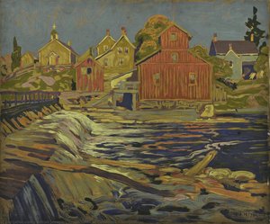 Mill At Cobaconk - Adaptation — Alfred Joseph Casson