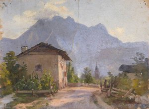 House With A View Of Mountains — Thomas Stuart Smith