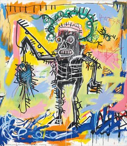 Fishing Fish — Jean Michel Basquiat