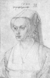 Portrait Of A Woman From Brussels — Albrecht Dürer, Northern Renaissance