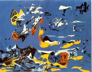 Blue (moby Dick) — Paul Jackson Pollock, Abstract Expressionism