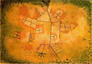 Rotating House — Paul Klee, Abstract Expressionism