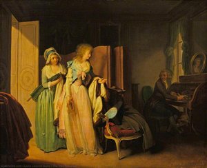 The Visit Returned — Louis Léopold Boilly, 18th Century Portraiture