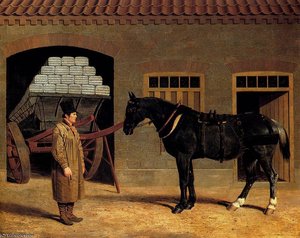 Untitled (2379) — John Frederick Herring Junior, Contemporary Realism