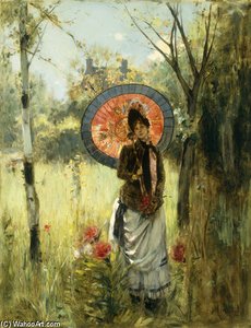 A Summer Stroll — Albert Lynch