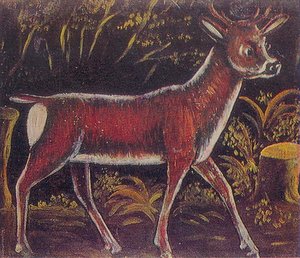 Fawn — Niko Pirosmani, Naive Art / Primitivism