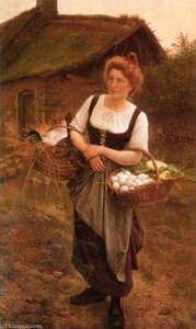 La fille de ferme