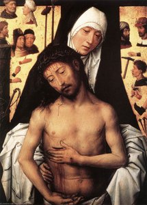 Middle - The Virgin Showing The Man Of Sorrows — Memling, Hans