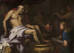 The Death Of Seneca — Luca Giordano