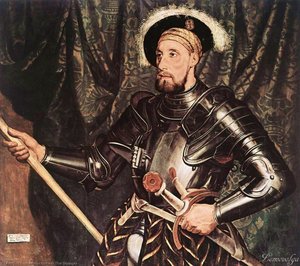 Portrait Of Sir Nicholas Carew — Hans Holbein The Younger, Northern Renaissance